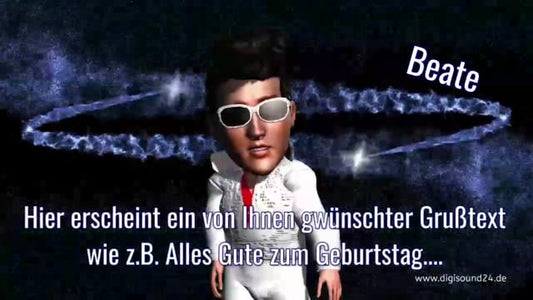 Geburtstagsvideo - Elvis (Original Melodie)