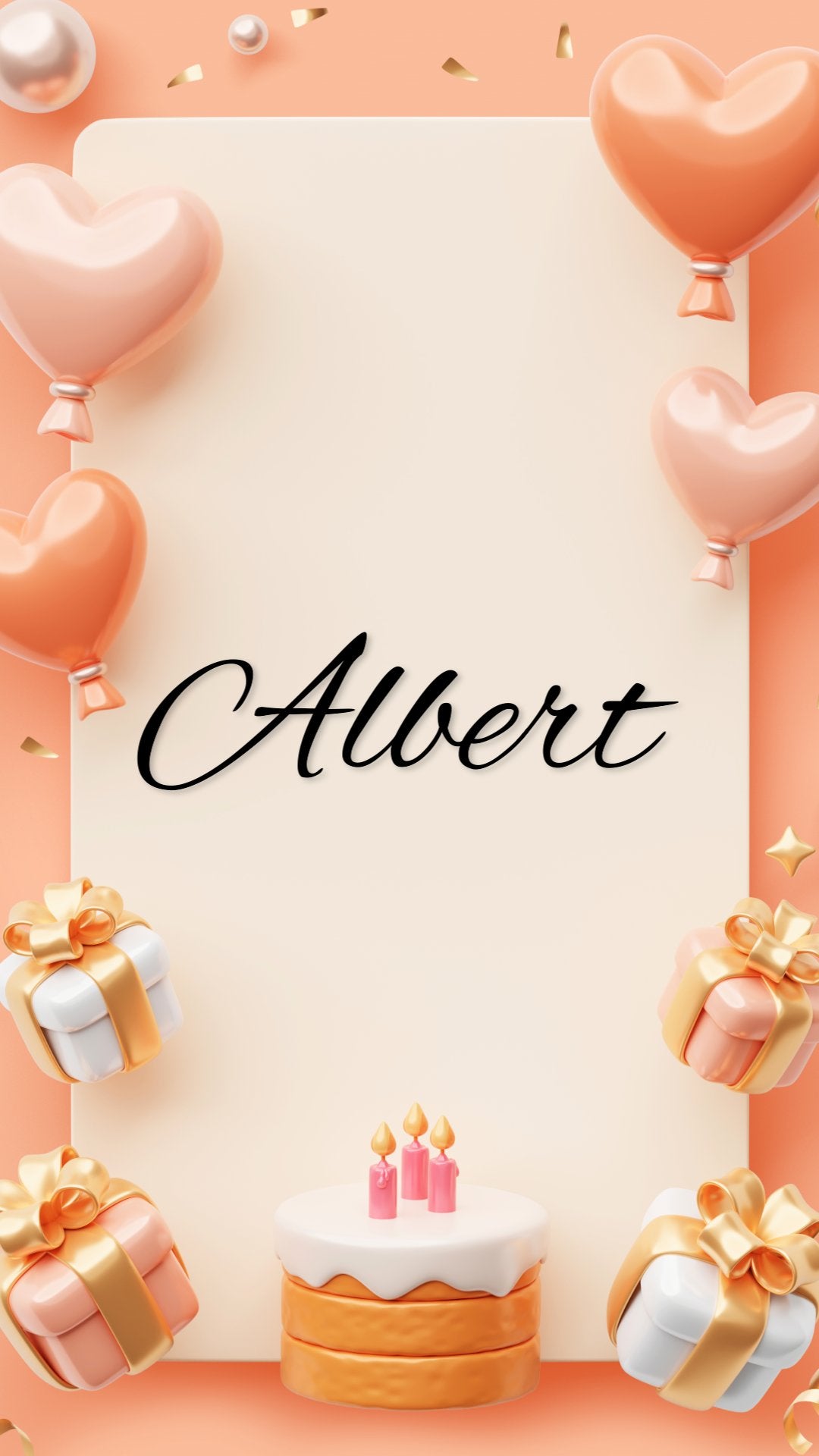 Albert - Zum Geburtstag viel Glück