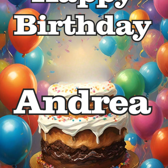 Andrea - Happy Birthday (Roadrock)