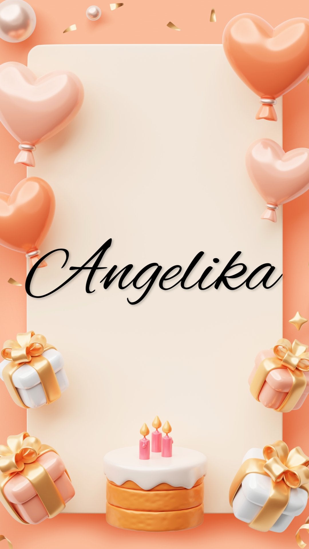 Angelika - Zum Geburtstag viel Glück