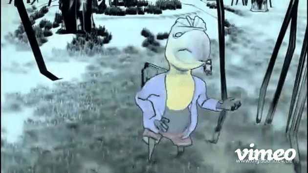 Papagei singr lustiges Geburtstagslied