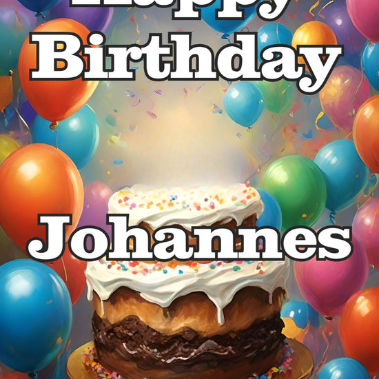 Johannes - Happy Bitrthday Geburtstagslied