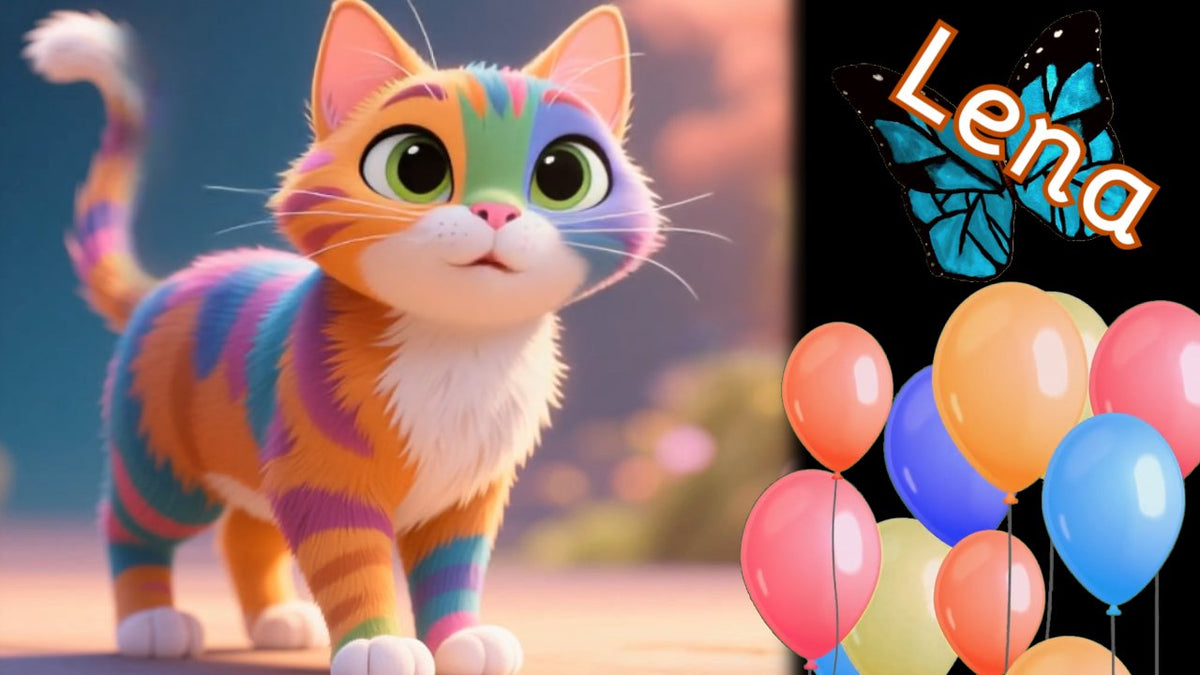 Geburtstagsvideo - Süße Katze singt "Zum Geburtstag viel Glück" (Deutsch)