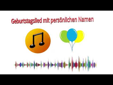 Geburtstagslied für Kinder - Happy Birthday to You (original in deutsch)