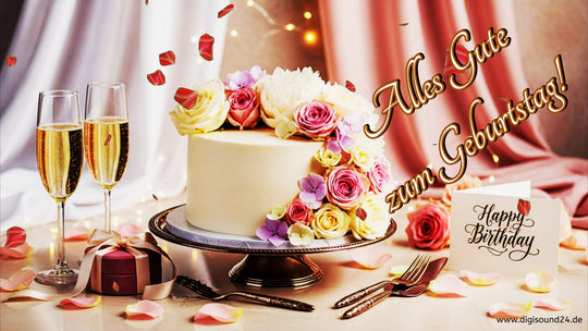 Wundervolle musikalische Geburtstagsgrüße Geburtstagsgrüße