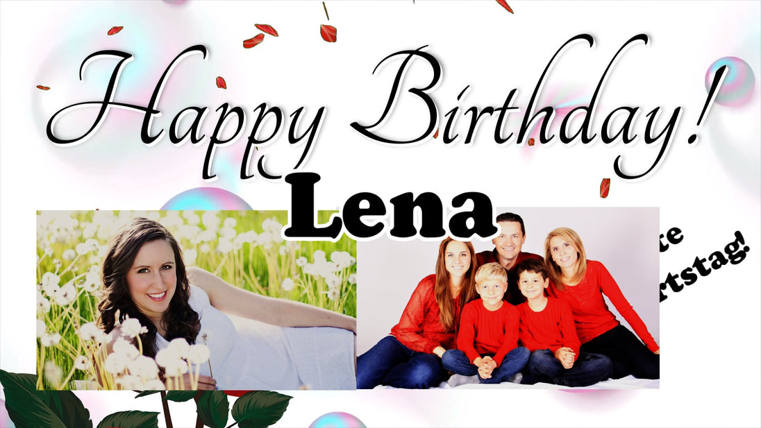 Lena - Happy Birthday Verkauf Bild Version