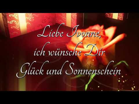 Geburtstagsvideo - Zum Geburtstag (Klavier - romantisch))